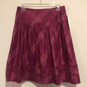Lilly Pulitzer Plaid Skirt